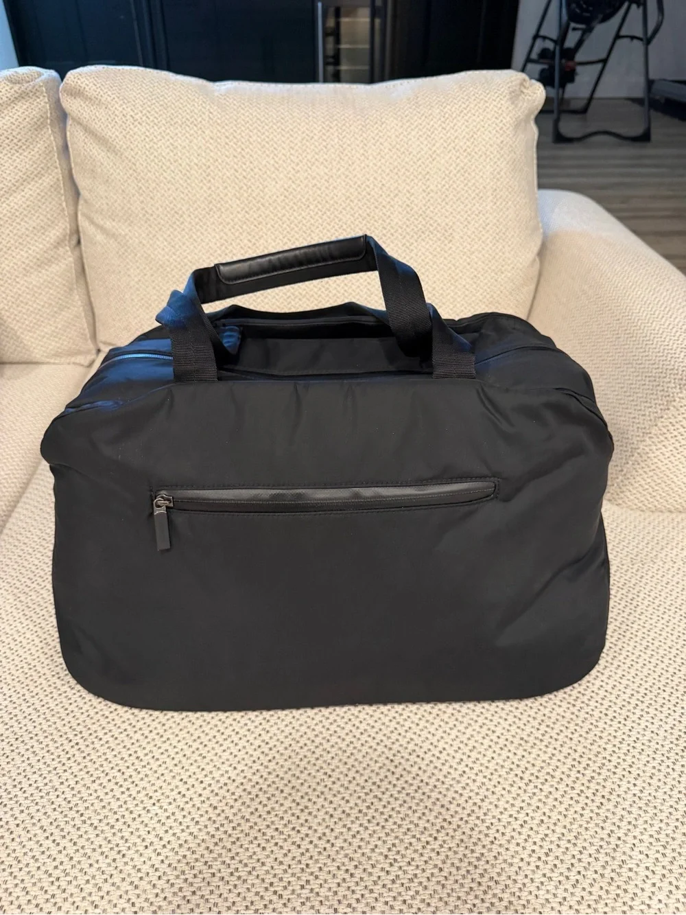 lululemon athletica Black Carryall Duffel Bag